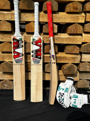 Season Cricket Bat for Leather Ball | Kashmir Willow Bat Thick Edges | Chase Master