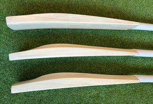 Duckbill profile Kashmir Willow cricket bat – natural wood finish