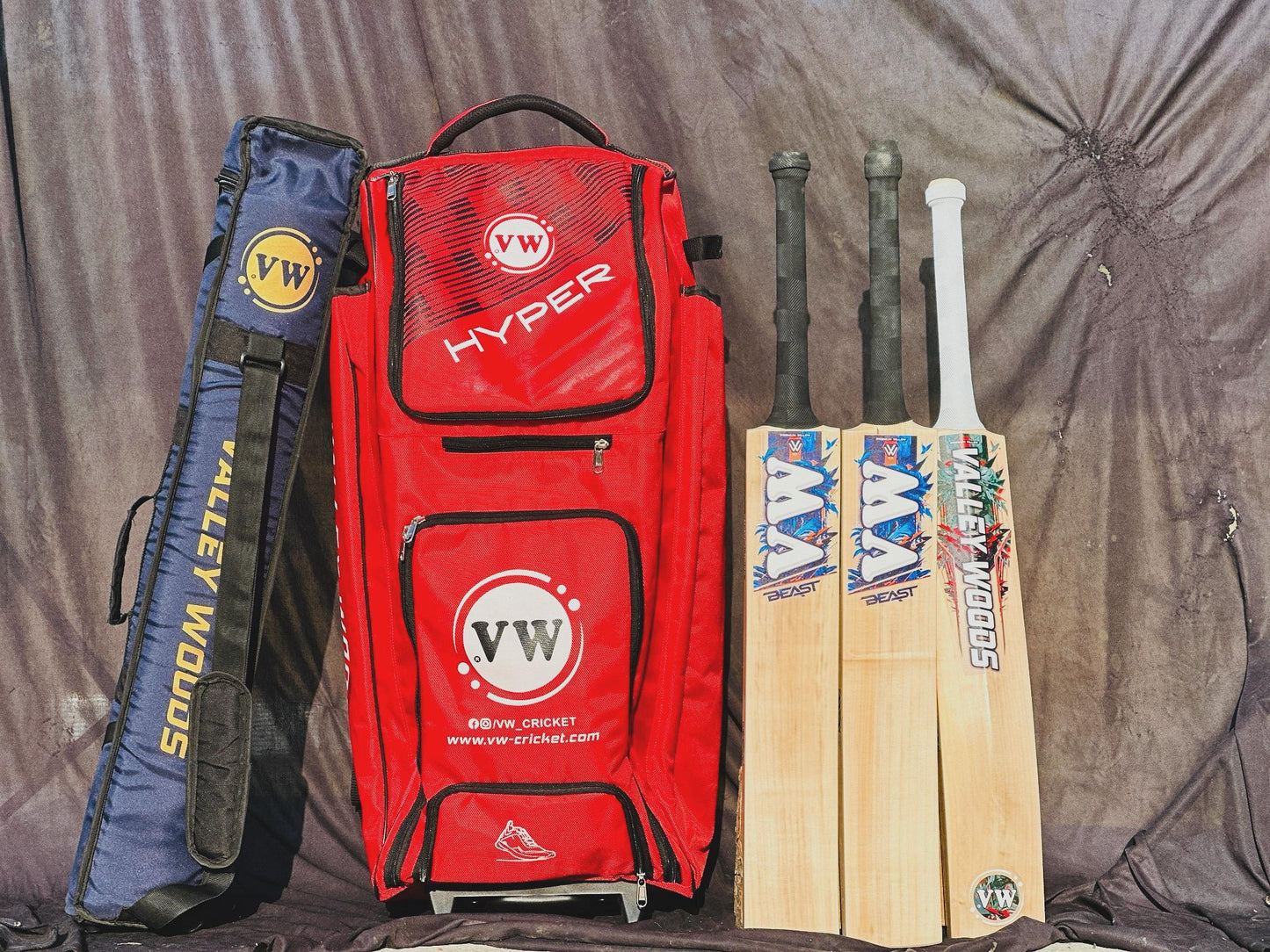Katana Leather Cricket Bat | Grade 1 | Valley Woods