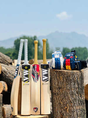 Top Grade Leather Cricket Bat in Kashmir Willow | Beast Edition by Valley Woods